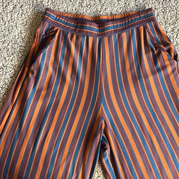 Amour vert • lark dream knit pajama pants in rivoli stripe - Picture 5 of 10